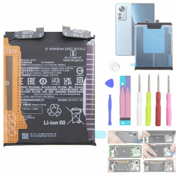Aousavo BP45 ersatz akku BP45 Kompatibel mit Xiaomi 12 Pro BP45 Batteries