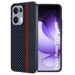 FDHYFGDY Handyhülle für Oppo Reno 13 Pro 5G Hülle,Kratzfest,stoßfest, Kameraschutz, Kameraschutz [Kohlefaser] Case für Oppo Reno 13 Pro 5G Schutzhülle