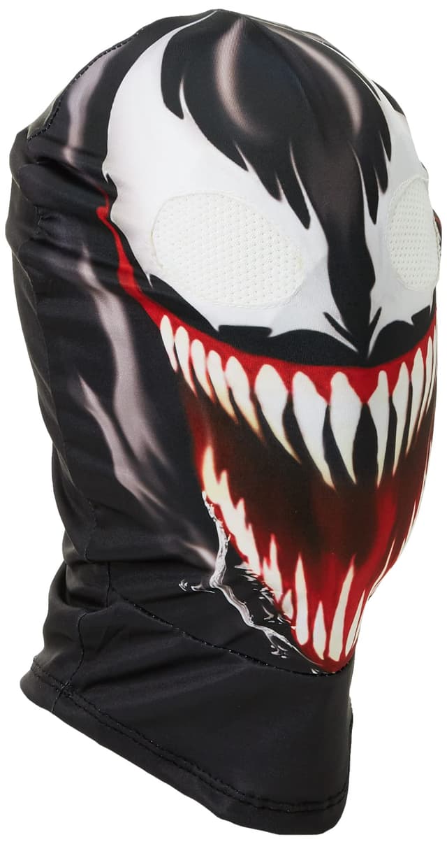 RUBIE'S Rubies Cagoule Adulte Venom Sturmhaube für Erwachsene, schwarz und rot, one Size