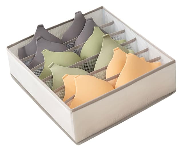 marysgift Kleine Aufbewahrungsboxen Schubladen Ordnungssystem Schrank Organizer Faltbare von BH Socken Höschen Unterwäsche Krawatten (CW01012,S)