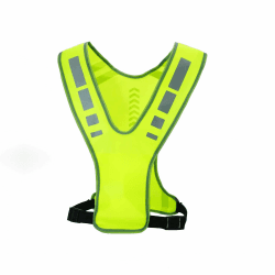 Nokwocy Reflektierende Weste, Reflektierende Laufweste mit Tasche für Damen, Herren & Kinder – Sicherheitsweste für Nacht-Radfahren, Laufen, Gehen & Joggen (1PC) Angebot bei HelloDeals