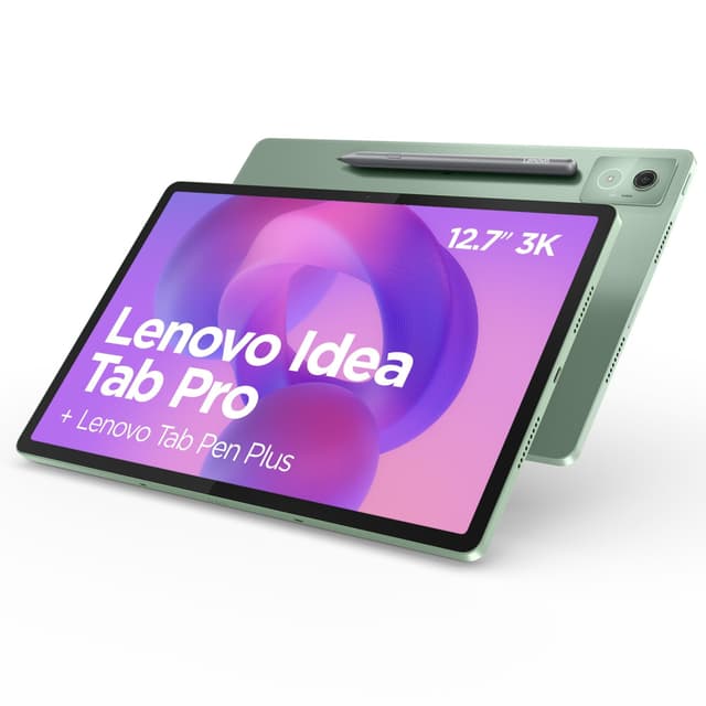 Lenovo Idea Tab Pro Tablet | 12.7" 3K Display | MediaTek Dimensity 8300 | 8GB RAM | 256GB eMMC | Android 14 | Seafoam Green | inkl. Pen Plus inkl. Lenovo Tab Pen Plus 256GB grün