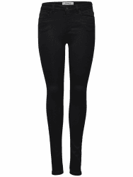 ONLY Female Skinny Jeans ONLROYAL Hohe Taille Skinny Fit Jeans Klassisch XL / 32L Schwarz Angebot bei HelloDeals
