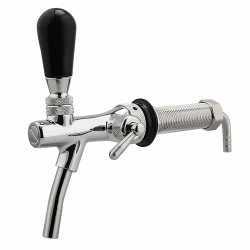 VOBOR Bier Zapfhahn, G5/8 Einstellbarer Bierhahn, Verstellbare Fassbierhahn, Brewing Zubehör für Hause Bar Restaurants Angebot bei HelloDeals