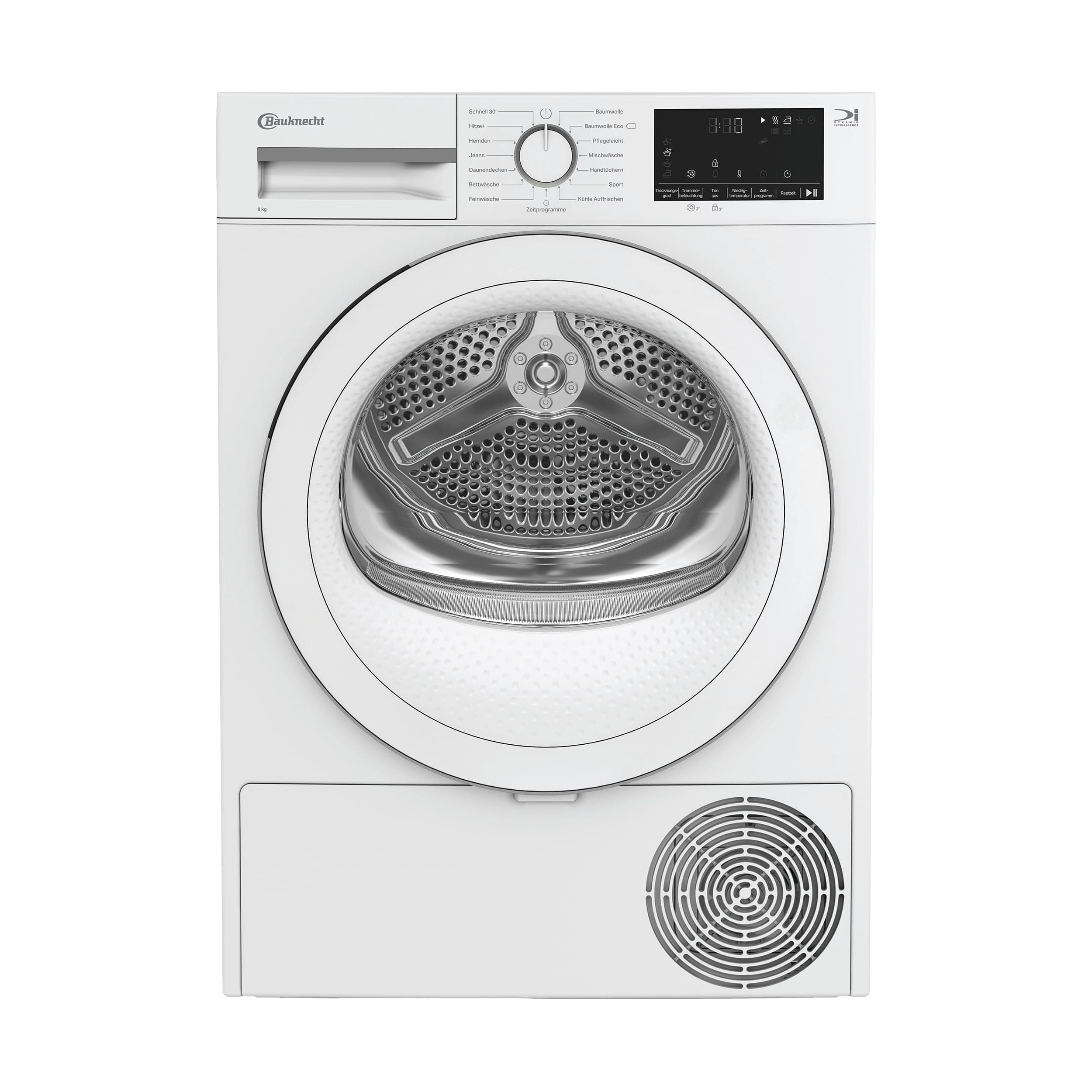 Bauknecht BD 8D WWS Wärmepumpentrockner / 8 kg/EEK A++ / Precision Dry - Intelligentes Trocknen/Inverter Motor/Slim - extra schmal/Trommelbeleuchtung Nachfolgemodell BD 8D WWS
