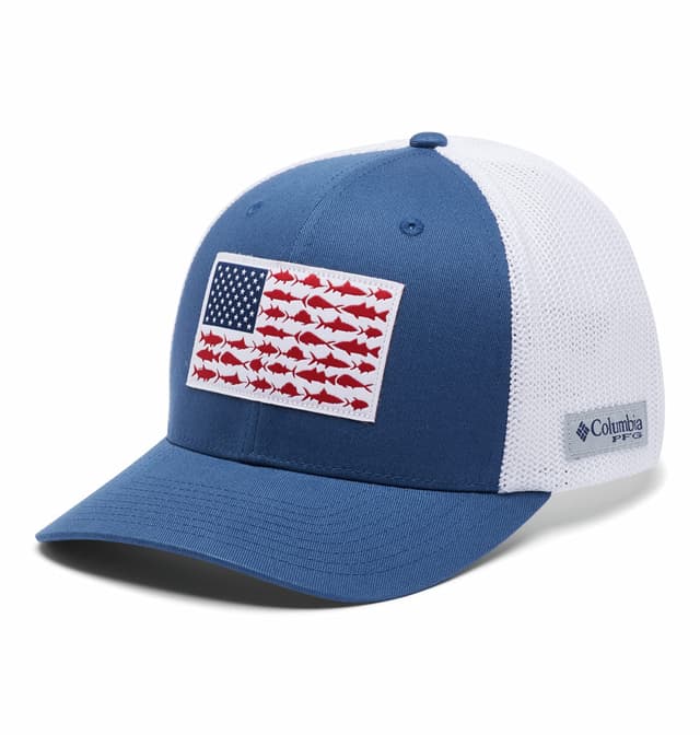 Columbia Unisex PFG Fischflagge Mesh Ballkappe – Hoch Cap