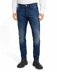 G-STAR Herren 3301 Slim Jeans Jeans 36W / 32L Blau (Worker Blue Faded 51001-a088-a888)