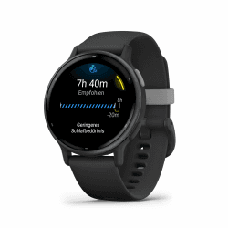 Garmin Vivoactive 5 - GPS-Smartwatch mit 1,2" AMOLED Touchdisplay, Fitness- und Gesundheits- und Musikfunktionen Schwarz/Schiefergrau Angebot bei HelloDeals