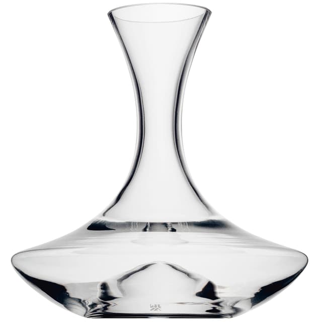 WMF Weindekanter mit Hohlboden 1,5l, Höhe 24,6 x 22,7 x 22,6, Glas, Dekantierflasche für Rotwein, Weinbelüfter, pflegeleicht, formschön, edel, hochwertig, Durchsichtig Single