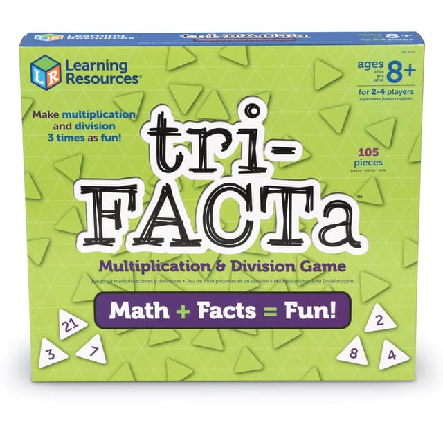 Learning Resources tri-FACTa Multiplikations- & Divisions-Spiel