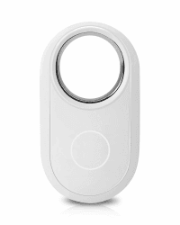 RUIZHI Android Smart Tag - Air Tracker kompatibel mit Google Mein Gerät Finden APP, IP67, nur Android, für Gepäck, Fahrrad, Pässen, Koffer, Weiß-1 Pack 1 Pack Weiß
