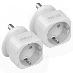 VINTAR 2PC Deutschland nach Südafrika Reiseadapter, Südafrika Outlet Adapter, EU nach Südafrika Reiseadapter für Südafrika, Mosambik, Bhutan, Namibia, Botswana Reiseadapter Typ M