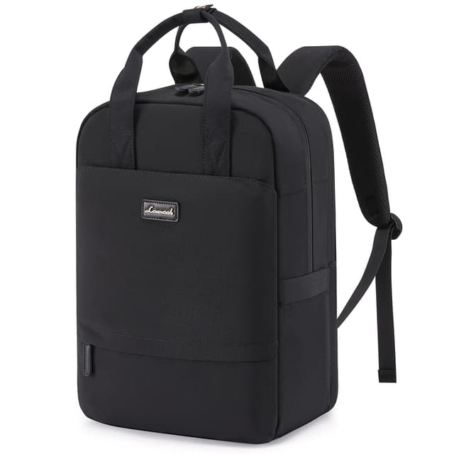 LOVEVOOK Laptop Rucksack Damen, 15,6 Zoll Schulrucksack Teenager mit Laptopfach, Schultasche Mädchen Elegant Travel Backpack Women Tagesrucksack Wasserdicht School Bag Daypacks für Reise Uni Arbeit