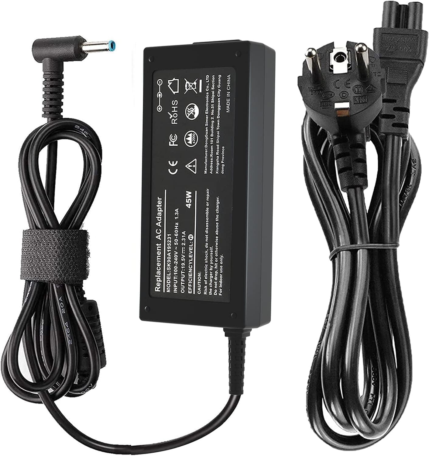 Apcstyle Kompatibel mit HP Laptop-Netzteil 45W 19.5V 2.31A Netzgerät für Stream 11 13 14, H-P 15 Notebook PC Serie Pavilion; H-P 740015-003 741727-001 TPN-C125 740015-004 721092-001 AC-Adapter
