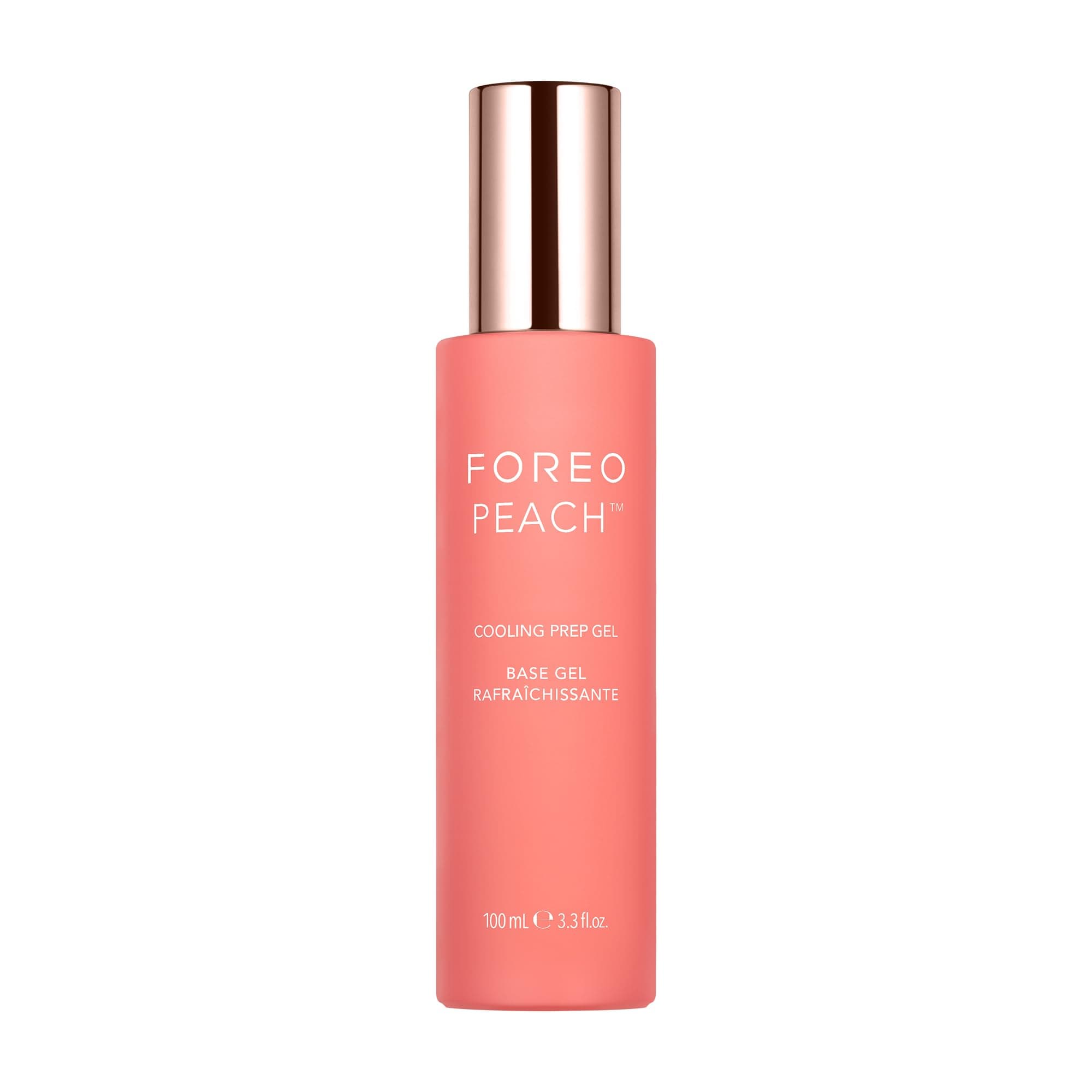 FOREO PEACH Kühlendes Prep-Gel – für Haarentfernungsgeräte – beruhigt, hydriert – 17 Pflanzenextr., HA & Panthenol – Laser-Haarentfernung & IPL – Pflege während/nach Behandlung – 100 ml