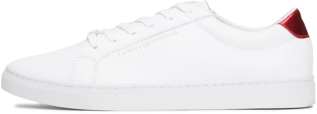 Tommy Hilfiger Damen Cupsole Sneaker Essential Schuhe 38 EU Blau Rwb