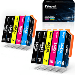 Timink 364 XL Kompatible Tintenpatronen für HP 364XL für Deskjet 3070A 3520 3522 Officejet 4610 4620 4622 Photosmart 5510 5511 5512 5520 5522 6512 6515 6520 H364-10P Angebot bei HelloDeals