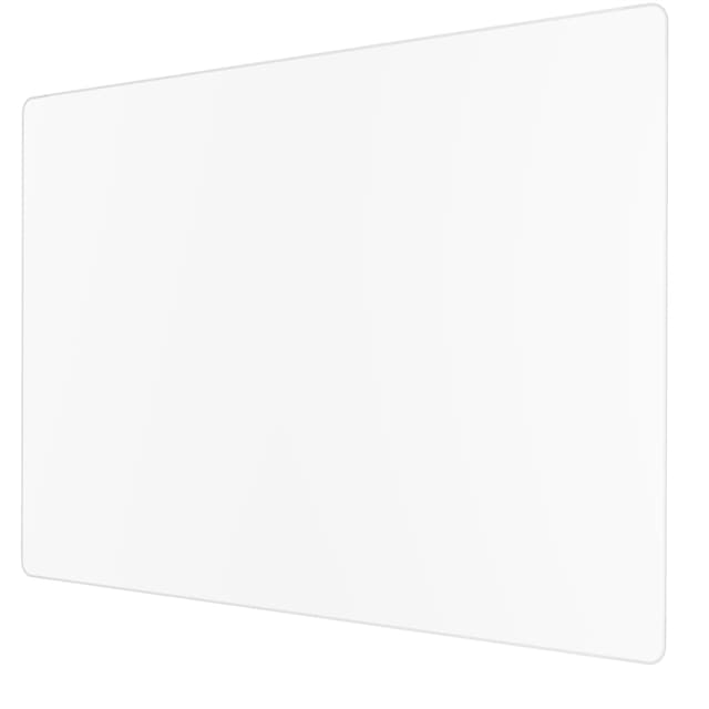 Titanwolf - XXXL Übergröße Mauspad 1200x800mm - Gaming Mousepad Groß - 120x80 cm Tischunterlage Large Size - verbessert Präzision und Geschwindigkeit XXXL - für Logitech Maus und Tastatur - Weiss 120 x 80 cm Weiß