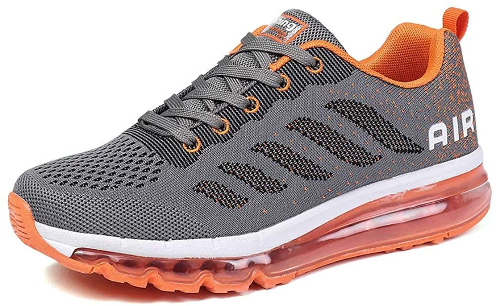 frysen Herren Damen Sportschuhe Laufschuhe mit Luftpolster Turnschuhe Profilsohle Sneakers Leichte Schuhe 34-46 EU