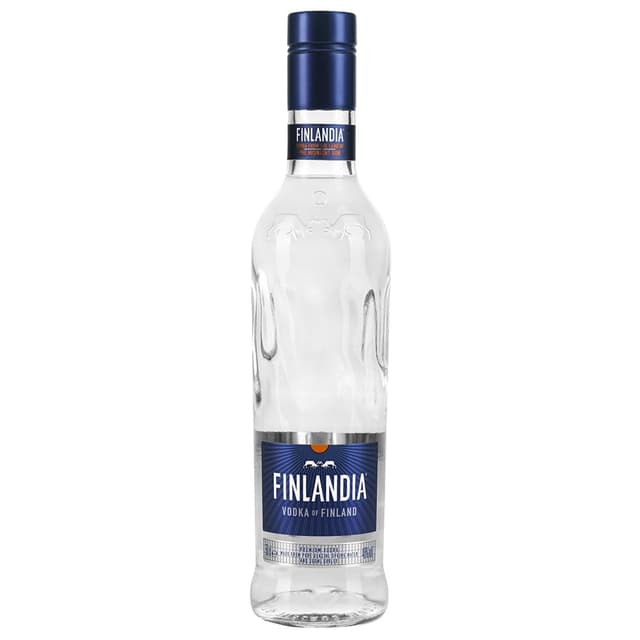 Finlandia Vodka | Reinheit | Purer Geschmack | Aus Finnland | Umweltbewusste Produktion | Aus reinem Gletscherquellwasser | 40% | 500 ML Finlandia Vodka 500ml