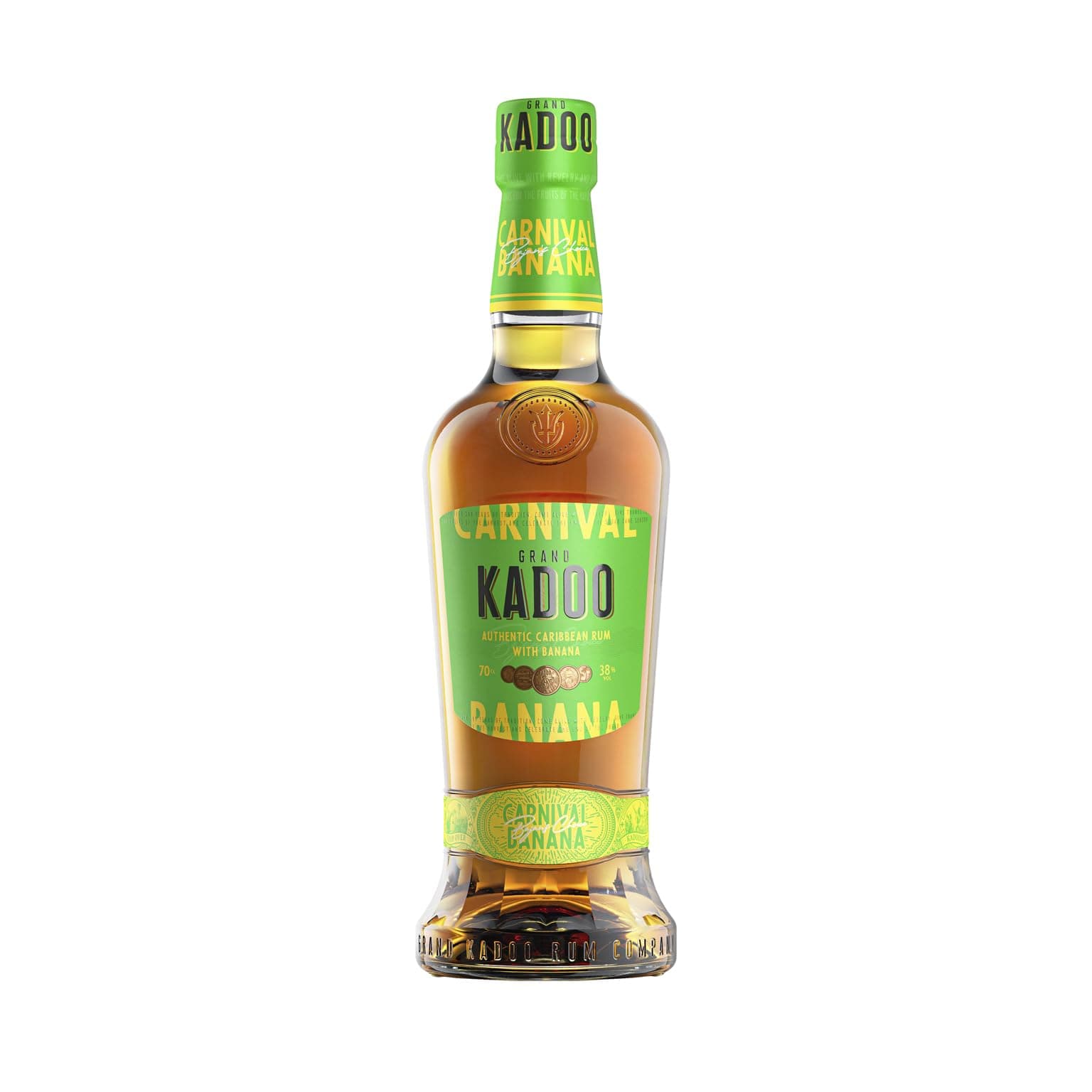 Grand Kadoo Carnival Caribbean Banana Rum, 38% (1 x 0.7 l)