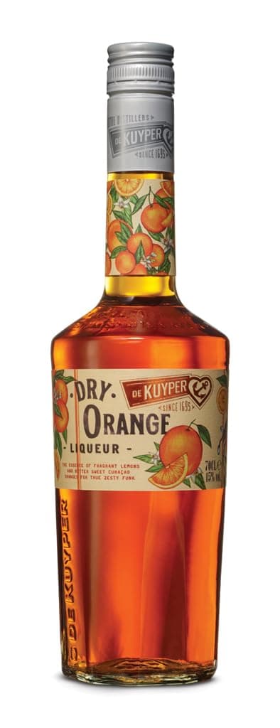 DeKuyper De Kuyper Dry Orange Likör - Orangenlikör (1 x 0.7 l) Liköre (1 x 700) Orange 0.7 l