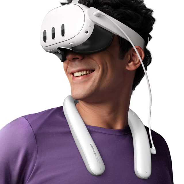 JSAUX Akku-Pack für Oculus Quest 3 2, 10000mAh PD Schnellladegerät Akku-Pack (Extra 4-6 H Spielzeit), VR Extend Power Zubehör, Kompatibel mit Oculus Quest 2, Meta Quest 3, PSVR 2, Pico 4 und mehr