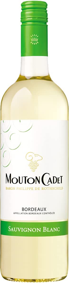 Mouton Cadet Sauvignon Blanc - Baron Philippe de Rothschild – Trockener Weißwein aus Bordeaux (1 x 0,75 l)