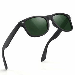 Glapeame Polarisiert-Sonnenbrille-Herren-Damen-Sonnenbrillen-Sunglasses-Men-Woman-Sonnenbrille Schwarz-UV400-Unisex-Retro-Vintage-Klassische-Polarisierte-Brille-Sportbrille-für Fahren-Camping