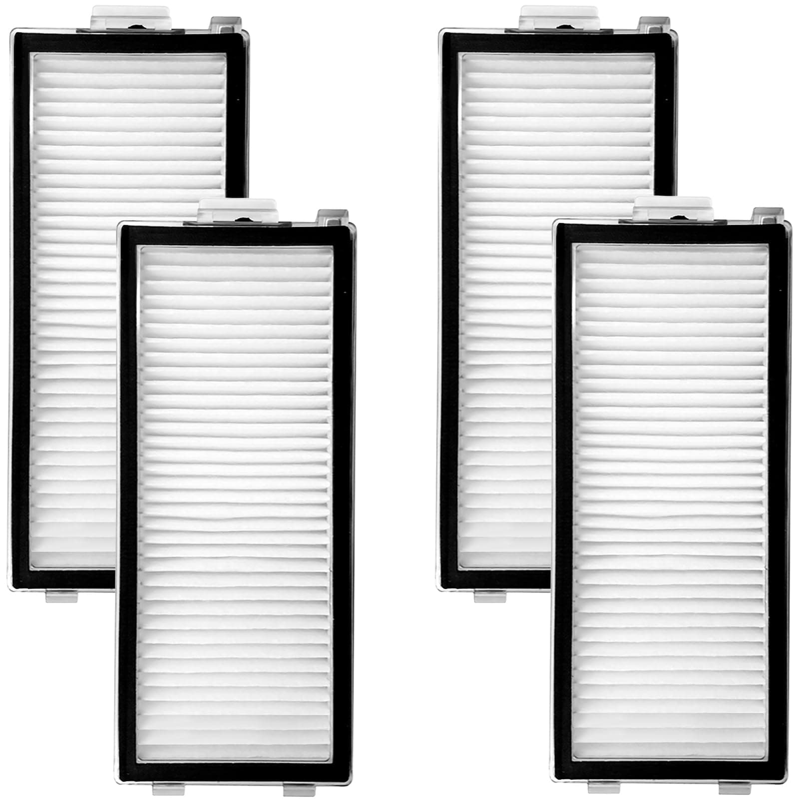 HEPA-Filter kompatibel mit Roborock Qrevo Master/Qrevo Slim/Saros Z70 Saugroboter, nicht für Roborock andere Modelle Saugroboter Ersatzteilfilter Waschbarer Filter 4 Stück 4 Stück Qrevo Master Filter