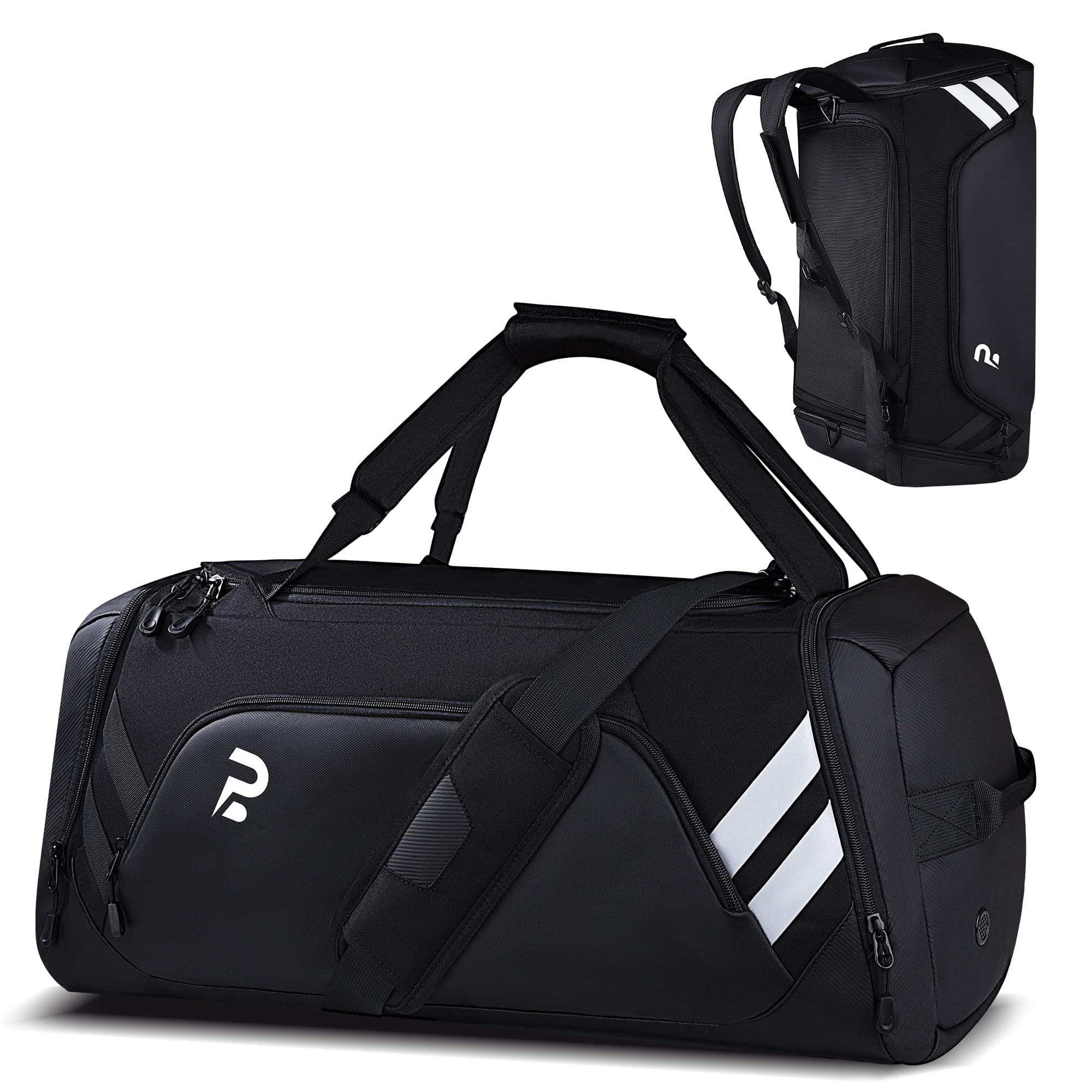 Sporttasche für Damen und Herren, 58L Reisetasche Groß Sporttasche mit schuhfach und Nassfach, Trainingstasche Herren Saunatasche Fitness Tasche Gym Bag für Fitness, Schwimmen, Sport, Reisen