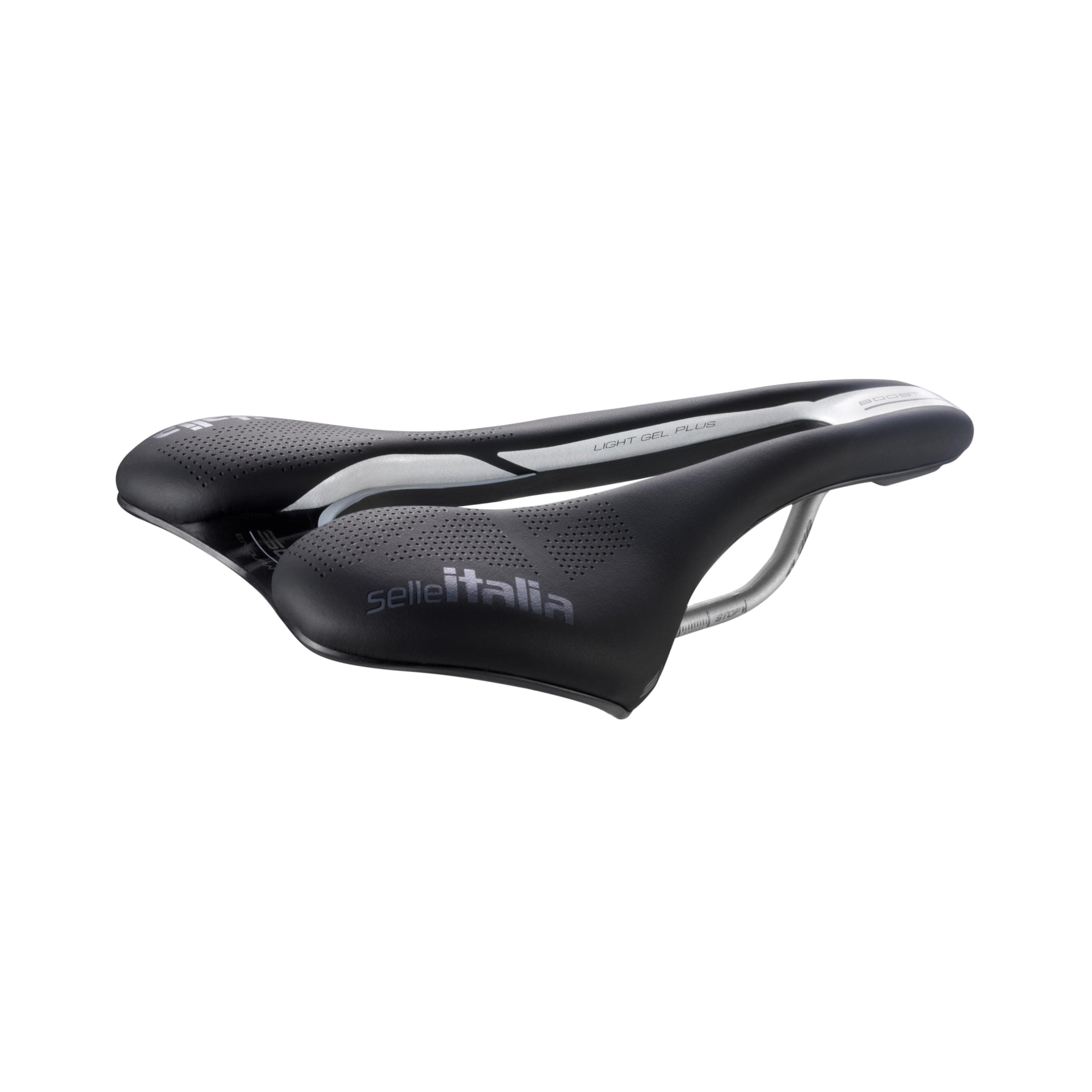 Selle Italia SLR Boost Endurance TI 316 Superflow - Rennrad, Gravel & Reisefahrradsattel, bequem mit Gel & Superflow Loch, TI 316 Rahmen S3