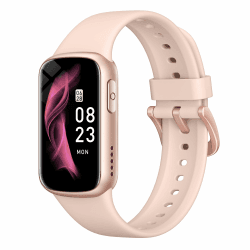 Fitness Tracker mit Bluetooth Anrufe, 1,47 Zoll HD-Display Fitnessuhr mit 130+ Sportmodi, Smartwatch mit Herzfrequenz Schlafmonitor Schrittzähler, IP68 Wasserdicht Fitnessuhr für Damen Herren Pink