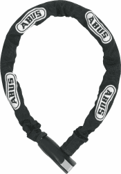 ABUS Kettenschloss Steel-O-Chain 880 – Fahrradschloss aus gehärtetem Stahl – ABUS-Sicherheitslevel 8 Schwarz 85 cm Single