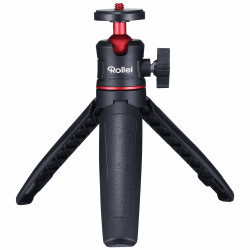 Rollei Ministativ Comfort Desktop, Tischstativ mit 360° Kugelkopf für DSLR DSLM & Kompakt-Kameras Mini Stativ Tragbar 2-in-1 Kamerastativ Klein & Handy Stativ, Ministativ-Handystativ-Tischstativ-Klein Basisversion Ministativ Angebot bei HelloDeals