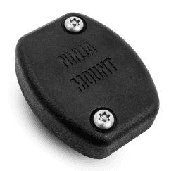 NINJA MOUNT® anyTag – Universal Halterung für Apple® AirTag, 3M Klebebefestigung, Diebstahlschutz, Unauffälliges Design für Fahrrad, Motorrad, Wohnmobil & Co.