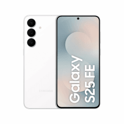 Samsung Galaxy S25 FE mit Galaxy AI, Handy mit Android, 6,7 Zoll FHD-Display, 50 MP Kamera, 256 GB Speicher, 8 GB RAM, 4.900 mAh Akku, White, 3 Jahre Herstellergarantie [Exklusiv auf Amazon] Weiß 256 GB