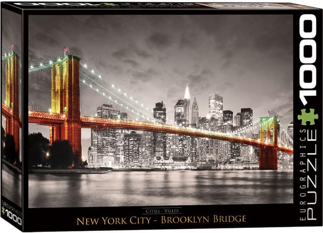 Eurographics 1000 Teile - New York City Brooklyn Bridge