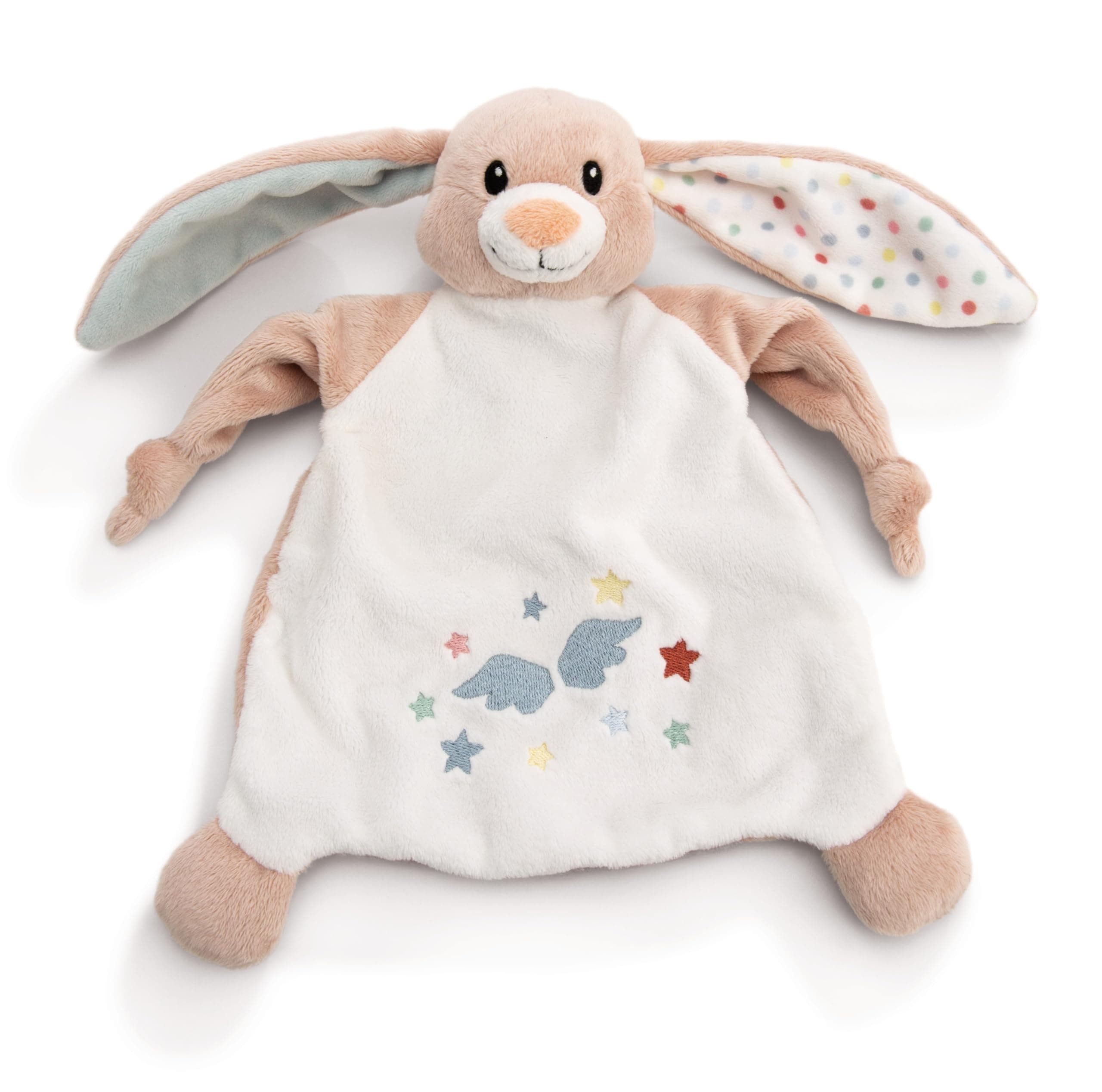 NICI Schmusetuch Hase Fjella 25x25cm - rosa - Kuscheltuch für Babys & Kleinkinder, Baby Kuscheltier Schnuffeltuch für Mädchen & Jungen | 61884