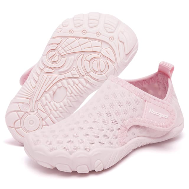 Racqua Wasserschuhe Kinder Baby Schwimmen Aqua Anti-Rutsch-Schuhe für Kinder Jungen Mädchen 21 EU Wzk1653eu Pink