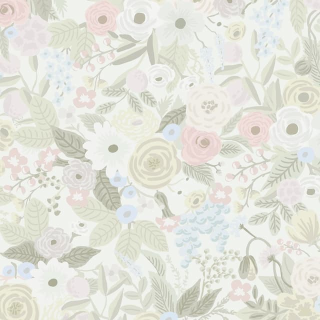 Timeet 44x300cm Selbstklebende Tapete Beige Blumen Klebefolie Möbel Blumig Möbelfolie Vintage Blumentapete Vinyl Wasserdichte Klebetapete für Schlafzimmer Wohnzimmer Küche Schrank Wände 0.4W x 3L m Rosa&gelb