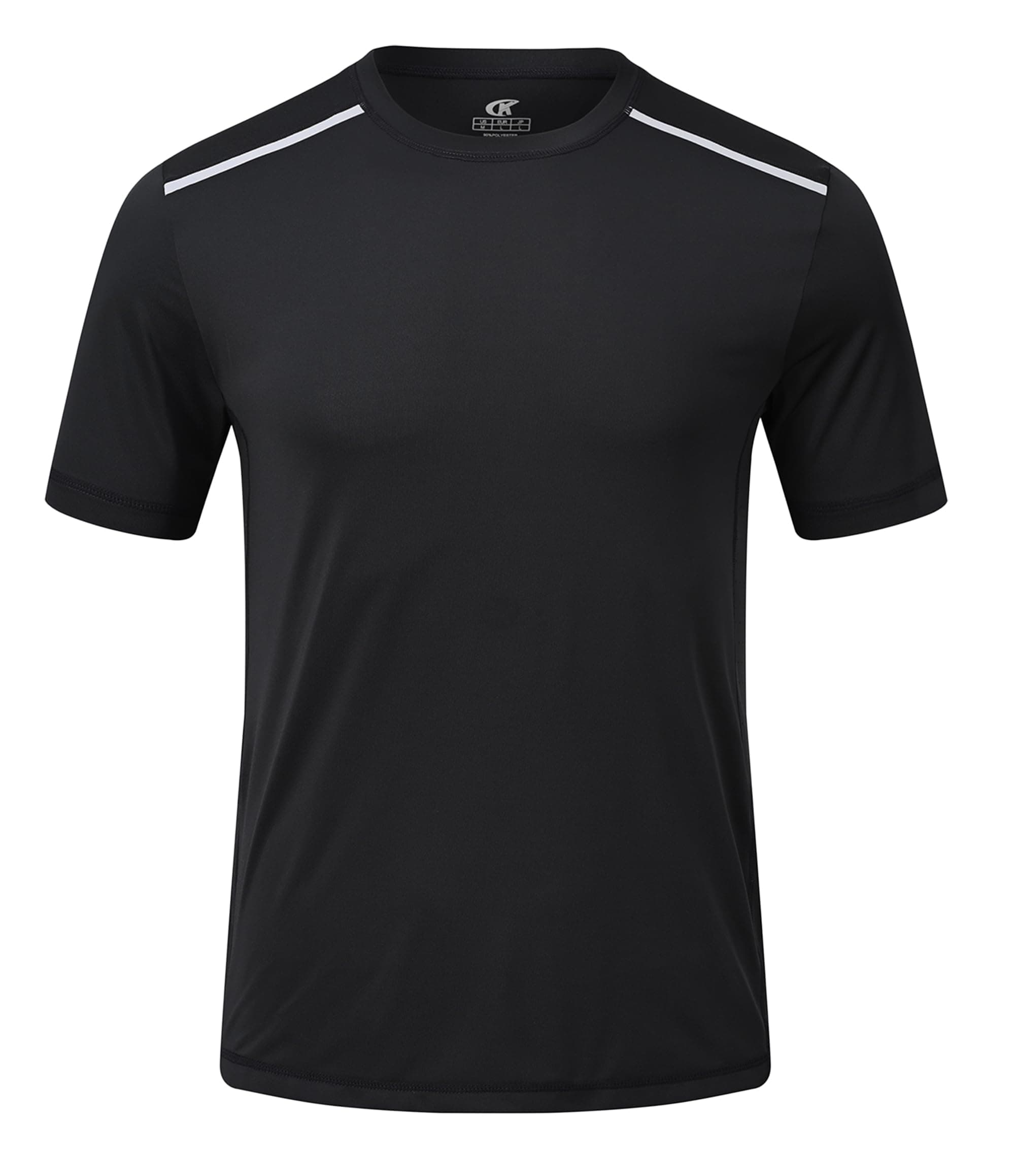Huayuzh UV Shirt Herren Rashguard T-Shirt UPF 50+ Schnelltrocknend Leicht Atmungsaktiv für Schwimmen Surfen Wandern