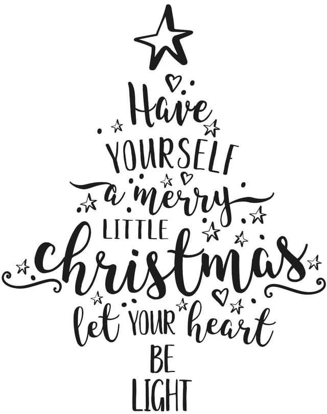 Rayher 29143000 Stempel Christmas Tree, 8 x 10 cm, Natur