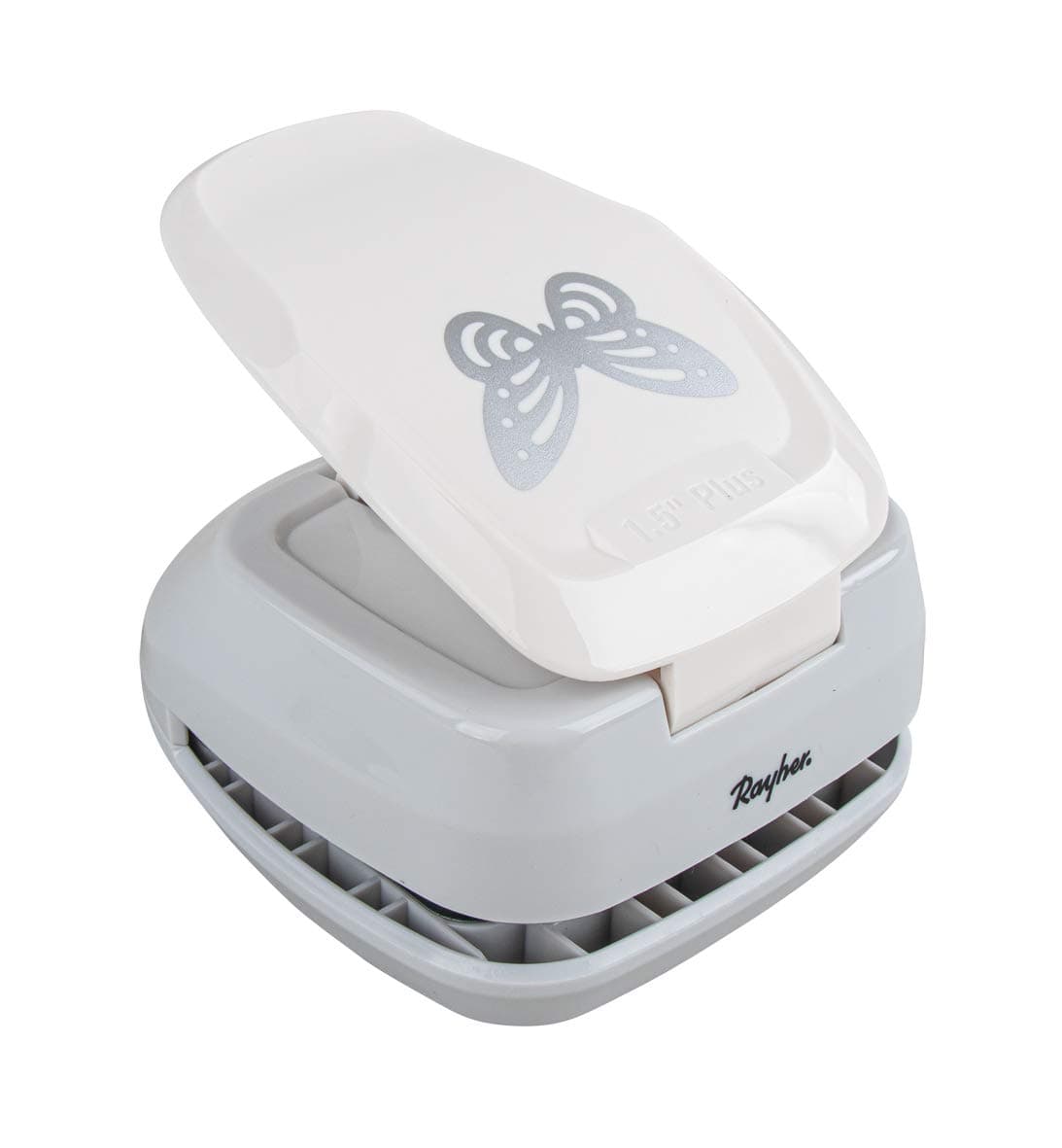Rayher Hobby 69075000 Silhouetten-Stanzer, Schmetterling, 4,6 x 3cm, geeignet für Papier/Karton bis zu 200g/m²