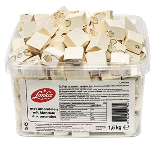 KingsWay Lonka Mandeln Nougat, 1.5 kg