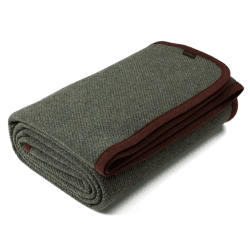 ACUSHLA MerinoWolle Wolldecke warm Decke Campingdecke Kuscheldecke 160x 200 cm (Wolle) – Militärische (Olive) Olive 160 x 200 cm