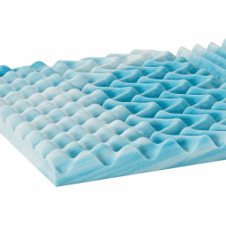 EGO Home Komfortschaum Matratzentopper 140 x 200 cm | 6cm Höhe Schaumstoffplatte | Mattress Topper 140x200 Öko-Tex Zertifiziert | Matratzenauflage Ohne Bezug für Boxspringbett Matratzen Schlafsofa