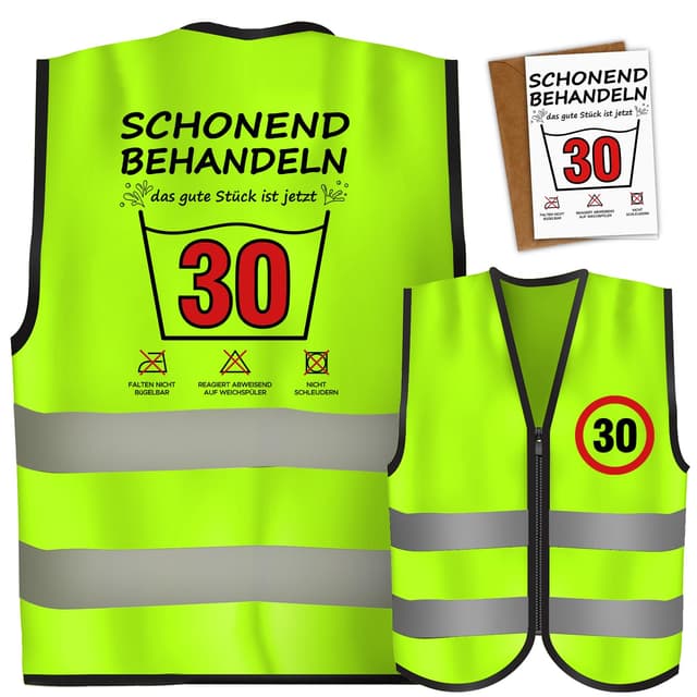 Giftota 18-80 Geburtstag für Männer Junge, mit Geburtstagskarte, Geburtstag Mann Geschenk, Geschenke Für Männer Geburtstag Weste, Lustige Geschenk Geburtstag Junge, für Geburtstagsfeier
