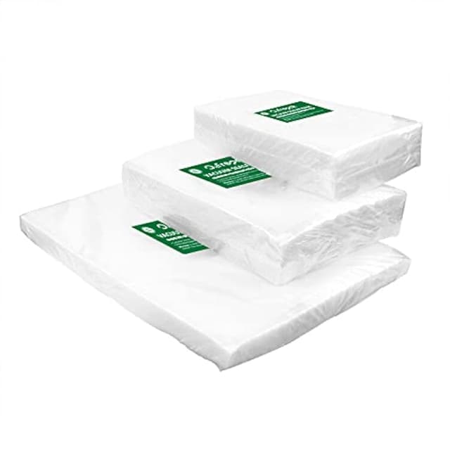 O2frepak150Beutel(50)15x25cm und (50)20x30cm und (50)28x40cm Vakuumier Beutel Vakuumbeutel für Lebensmittel,BPA-Frei Sous Vide Vakuumierbeutel Beutel für Vakuumierer und Folienschweißgeräte Geeignet 150Beutel=(50)15x25cm+(50)20x30cm+(50)28x40cm