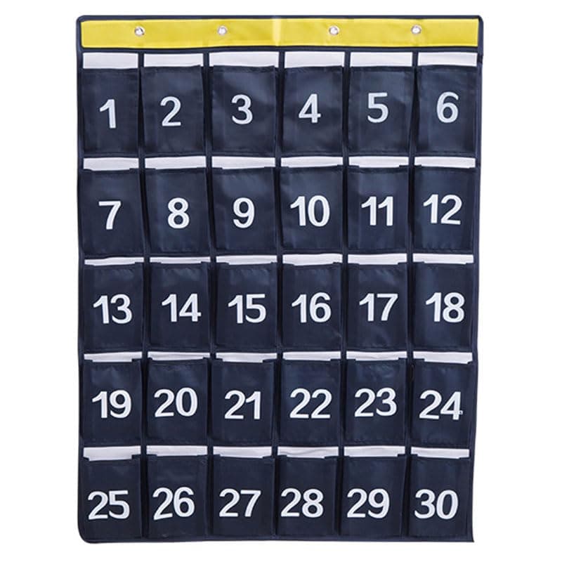 waabose Nummerierte Aufbewahrungstasche für Klassenzimmer, 30 Nummerierte Taschen, Handy Aufbewahrungstasche, Handy-Taschen, Platzsparend Handyhalter Hängender Organizer für Klassenzimmer